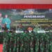 Kunker Danrem 042/Gapu Brigjen TNI Nyamin ke Kodim 0417/Kerinci Disambut Wali Kota Sungai Penuh