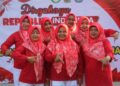 Jalasenastri Ranting H Turut Semarakkan Gebyar Merah Putih Dharma Wanita Persatuan Pesanggaran 