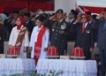 Pangdivif 3 Kostrad Hadiri Upacara HUT ke-81 Kemerdekaan RI di Makassar