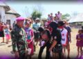 Prajurit Marinir Tembus Wilayah Terisolir, Salurkan Bantuan bagi Korban Gempa Manggarai