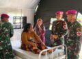 GEMPA NTT, KORPS MARINIR BUKA LAYANAN KESEHATAN, DATANGI WARGA SAKIT DARI RUMAH KE RUMAH