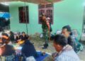 Wujud Kepedulian Babinsa Koramil 0201-14/PB Melayat Warga Yang Meninggal Dunia