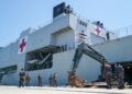 UNSUR TNI AL KRI DR. SOEHARSO-990 DROP 30,19 TON BANTUAN UNTUK MASYARAKAT TERDAMPAK BENCANA NTT