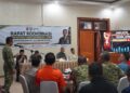 Danrem 042/Gapu Pimpin Rakor Satgas Karhutla, Perkuat Sinergi Cegah Kebakaran hutan dan lahan.