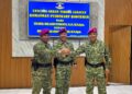Tongkat Komando Kepemimpinan Komandan Pusat Pendidikan Artileri Marinir diserahterimakan