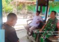 Cegah Karhutla, Babinsa Koramil 06/Senayang Bangun Sinergi Bersama BPD dan Ketua RT