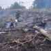 Koramil 1204-05/Noyan Padamkan Karhutla di Desa Semongan, Luas Lahan Terbakar 0,3 Hektare