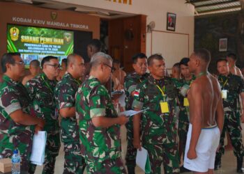 Pangdam XXIV/MT Tegaskan Komitmen Cetak Prajurit Berkualitas, 73 Casis Ikuti Pantuhir Pusat
