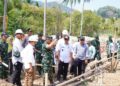 Pangdam XIII/Merdeka Cek Langsung Progres Pembangunan Markas Yonif TP 915/Bitu’o di Boalemo
