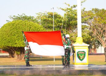 Upacara Bendera Kodam XXIV/MT, Kazidam Tekankan Disiplin dan Dedikasi Prajurit