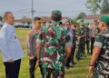 Pangdam I/BB Tiba di Dairi, Disambut Dandim dan Sejumlah Pejabat Daerah