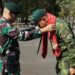 Kembali dari Papua, Mayor Inf Arya Megah Miko Disambut Hangat Brigif 3 Kostrad