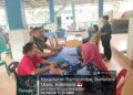 Bersama Masyarakat Di Desa Binaan Babinsa Koramil 14/PB Terus Jalin Keakraban Dan Kebersamaan