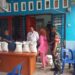 Babinsa Koramil 13/PST Dampingi Pembagian Bantuan Pangan dari Dinsos di Pemerintah Desa Bandar Klippa