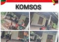 Sambangi Warga Masyarakat Wilayah Binaan, Babinsa Laksanakan Komsos bersama Masyarakat di wilayah Binaannya