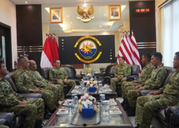 KOARMADA I TERIMA KEDATANGAN TIM AUDIT KINERJA ITJEN TNI PERIODE III TA 2026