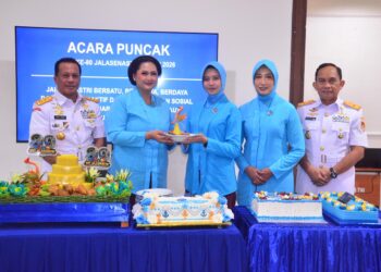 Kodaeral XI Ikuti Perayaan HUT ke-80 Jalasenastri Secara Virtual