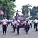PERKUAT KEBERSAMAAN, SESKOAL GELAR OLAHRAGA BERSAMA KELUARGA BESAR DAN PASIS DIKREG ANGKATAN 66