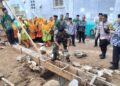 Dukung Kemajuan Pendidikan, Danramil 06/MB Hadiri Peletakan Batu Pertama dan Tablig Akbar SD IT Muhammadiyah Marbau