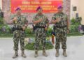 Kolonel Marinir Eko Budi Prasetyo Adi Saputro, Pegang Tongkat Komando Kepemimpinan Brigif 2 Marinir Sidoarjo