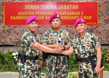 Kolonel Marinir Agus Nyubianto Pimpin Resimen Artileri 2 Marinir