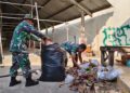 TNI Peduli Sampah, Dandim Boyolali Pimpin Karya Bakti Bersihkan Empat Pasar Tradisional