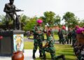 Detasemen Intai Para Amfibi 2 Marinir Sambut Para Ksatria Baru Prajurit Tandiktaifib LII