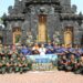 Sambut HUT Ke-79 Korpasgat, Resimen Hanud 1 Pasgat Gelar Karya Bakti di Pura Agung Raksa Buana