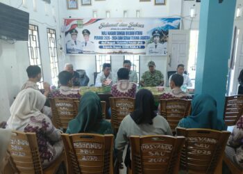 Sertijab Wali Nagari Sungai Buluh Utara, Babinsa Koramil 09/Batang Anai Turut Ucapkan Selamat Kepada Pejabat Yang Baru
