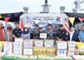 Dari Wilayah Sorong Papua Barat Daya, Kapal Perang TNI AL Angkut Bahan Kontak Untuk Korban Terdampak Gempa Bumi NTT