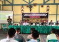 Danramil 1204-19/Mukok Hadiri Sosialisasi Tanggap Darurat Penanganan Karhutla dari Mabes TNI