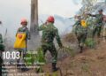 17 Hotspot Terdeteksi, Koramil 1210-07/Air Besar Perkuat Patroli Karhutla