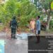 Cegah Karhutla, Babinsa Koramil 06/Senayang Edukasi Warga Desa Penaah