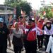 MERIAHKAN HUT KE-81 RI, PEMDES SUMPUT DRIYOREJO GELAR JALAN SEHAT BERHADIAH MENARIK