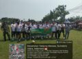 Babinsa Koramil 0201-16/TM Hadiri Turnamen Sepak Bola Piala Kemerdekaan RI ke-81 di Desa Dalu Sepuluh B