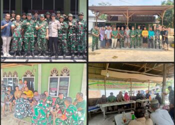 Laksanakan Komsos ,Pasis Dikreg LXVIII Seskoad Berikan Sosialisasi Penyuluhan Pencegahan Karhutla di Kampar