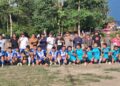 Danramil 04/Tigalingga Bersama Unsur Forkopimcam Saksikan Final Katanta Cup ke-40