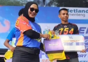 Pratu Firman Juara 1 Metland Menteng 5K, Prajurit Yonif 754 Kostrad Kembali Ukir Prestasi