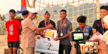Pratu Tison Raih Juara 2 Trail Run Susur Alam Majene 2026, Buktikan Ketangguhan Prajurit Yonarhanud 16/SBC