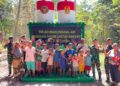 Peduli Kebutuhan Warga, Satgas Pamtas Yonarhanud 2 Kostrad Bangun Sumber Air Bersih