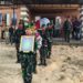 Danramil 07/Salak Pimpin Penghormatan Terakhir untuk Veteran Pejuang Kemerdekaan Makdin Berutu