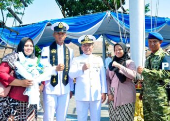 Wadan Pasmar 2 Hadiri Pelantikan dan Penyumpahan 928 Siswa Dikmata TNI AL Angkatan XLVI/2 TA 2026