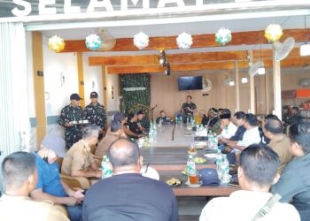 Mitigasi Bencana, Satgas Karhutla TNI Dialog Dengan Adat Dayak