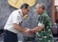 Sinergi Antarlembaga, Pangdam XIII/Merdeka Terima Audiensi Kakanwil Ditjen Imigrasi Sulawesi Utara