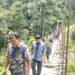 Jembatan Gantung Rampa Julu Direhab, TNI AD Bantu Pulihkan Akses Warga