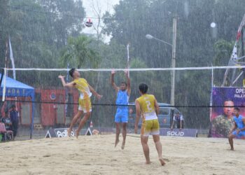 KOARMADA I GELAR OPEN TOURNAMENT VOLI PANTAI PANGLIMA TNI MERIAHKAN HUT KE-81 TNI