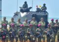Panglima Korpasgat Hadiri Pengangkatan Warga Kehormatan Korps Marinir
