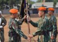 Komandan Divisi Parako Pasgat Pimpin Sertijab Komandan Brigade Parako 1 Pasgat