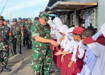 Sektor Pendidikan Ikut Diuntungkan Lewat Progres 80 Persen TMMD Wiltas 129