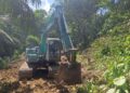 Progres Pembukaan Jalan Tani TMMD ke-129 Kodim 0911/Nunukan Kini Capai 63 Persen